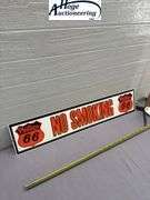 Phillips 66 No Smoking sign - tin