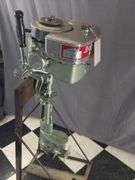 1935 Johnson 300 outboard 1930 Johnson A-50 outboard motor.