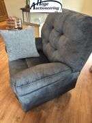 Grey recliner (fabric feels like microfiber), Ashley Furniture