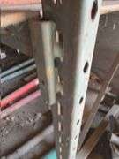 3 sections of pallet racking w/6 shelves. 4 uprights. Overall size as pictured us approx 24ft long, 
