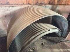 Galvanized bin rings, 33" T x 7ft &  11ft