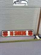 Phillips 66 No Smoking sign - tin