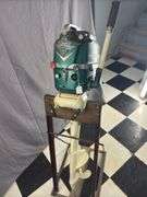 1955 Mercury Mark 6 outboard motor, metal 2.5 gal tank (stand not included)