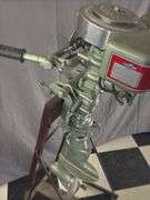 1930 Johnson A-50 outboard motor.