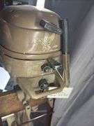 1957 Evinrude Ducktwin outboard motor (stand not included)
