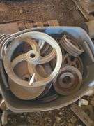 Belt pulley, porta power pumps-pallet