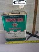 Harvest King Lubricants oil can - 2 gallons