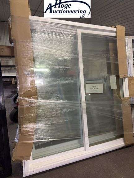 MONEY X 2--PATIO SLIDING DOORS, 72"W X 81"T, TAX APPLIES