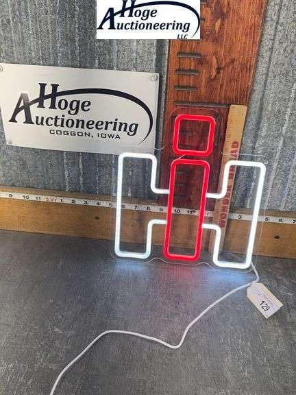 IH NEON LED LIGHT SIGN, 11.5T X 11W