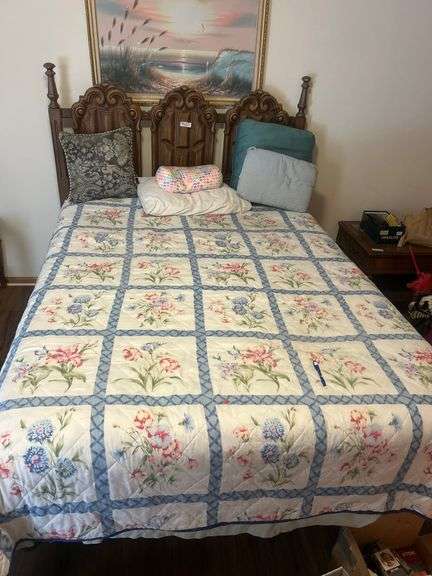 Full Size Mattress with Frame