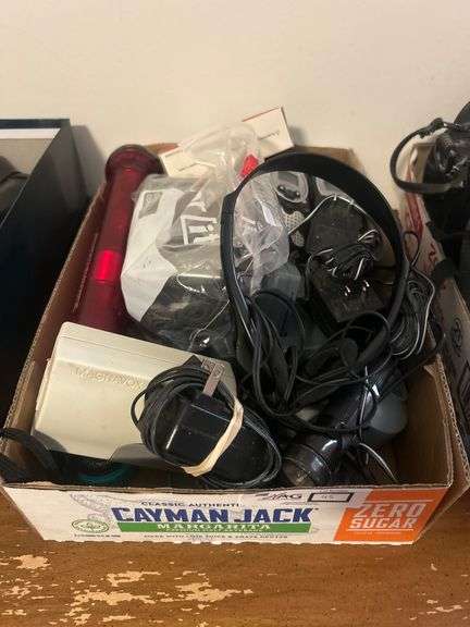 Assortment of microphones, recording devices, etc