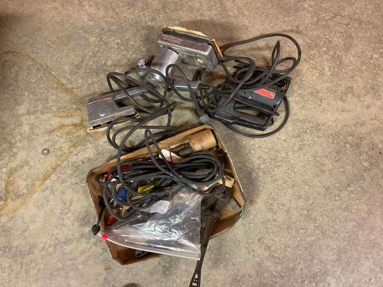 Sanders, box of miscellaneous