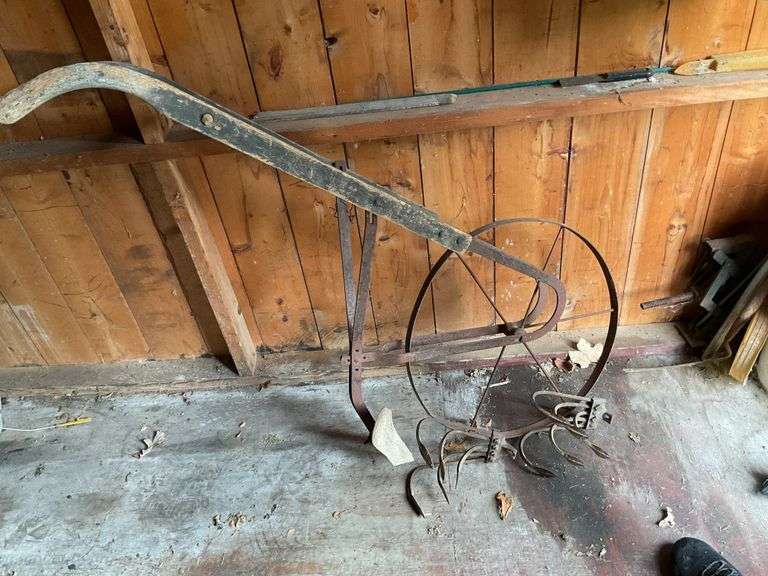 Antique plow