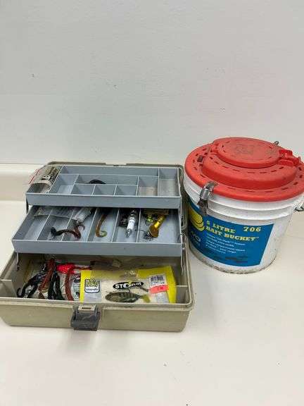 Tacklebox and contents