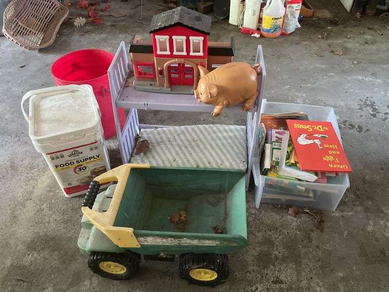 Toys, children’s books, miscellaneous