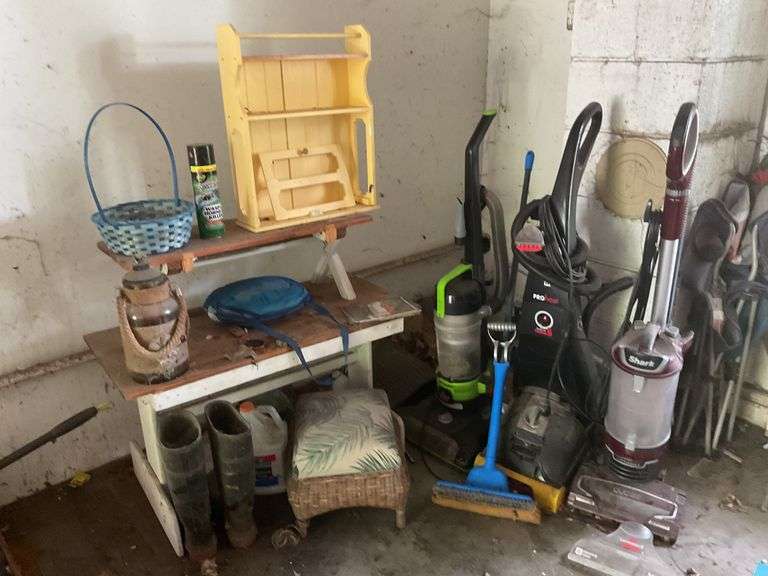 Table, boots, three sweepers unknown status