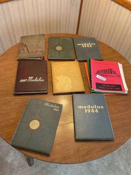 Assortment of School Year Books