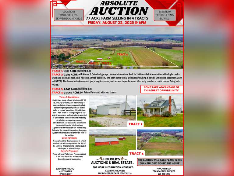Duvall Estate Auction