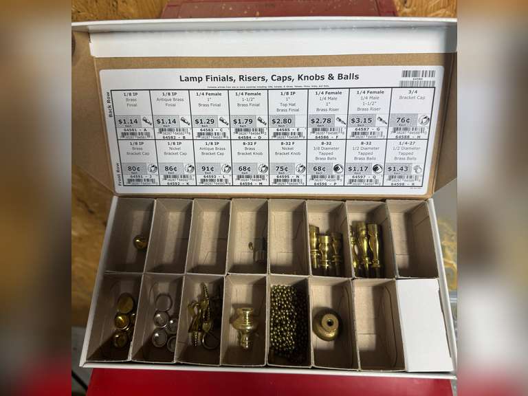 Clips, Bolts, Bushings, Cap Screws, plus more