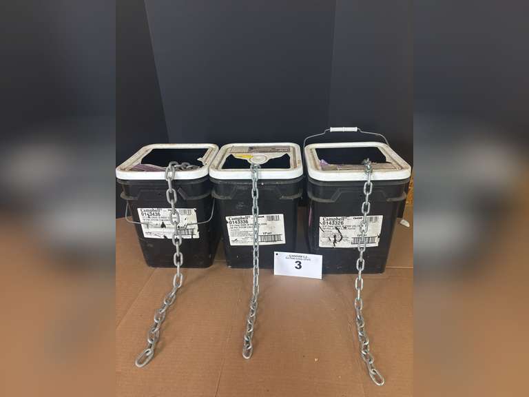 1/4” 3/16” Chain