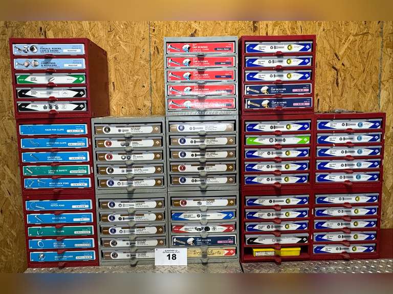Clips, Bolts, Bushings, Cap Screws, plus more
