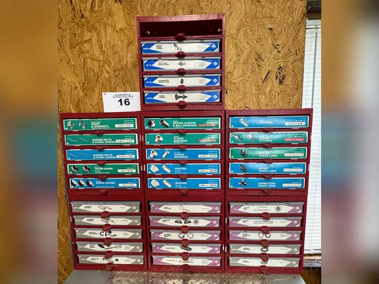 Screws, Bearings, Spacers, Knobs, Plus More!