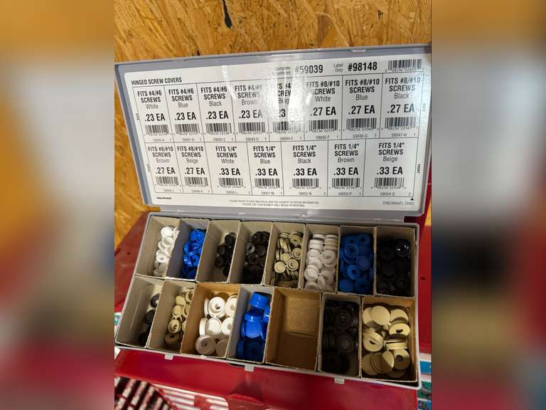 Screws, Bearings, Spacers, Knobs, Plus More!