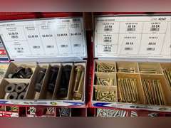 Clips, Bolts, Bushings, Cap Screws, plus more
