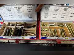 Clips, Bolts, Bushings, Cap Screws, plus more