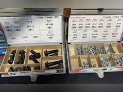 Clips, Bolts, Bushings, Cap Screws, plus more