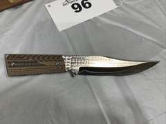 2018 Friends of NRA Gun of the Year: Kimber Custom ll .45 ACP and Silver Stag Knife with Display Cas