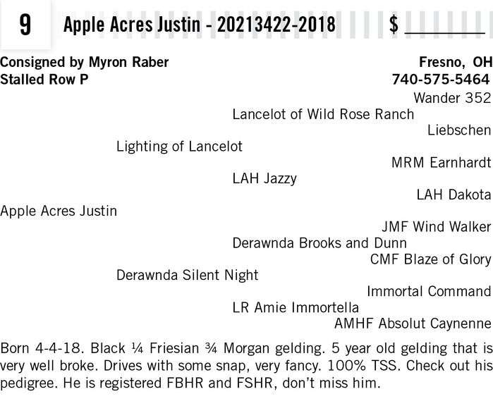Apple Acres Justin - 20213422-2018