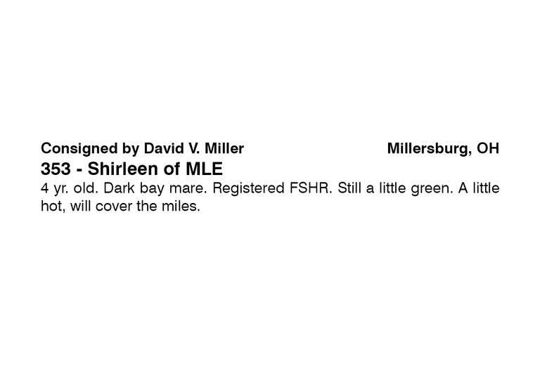Shirleen of MLE