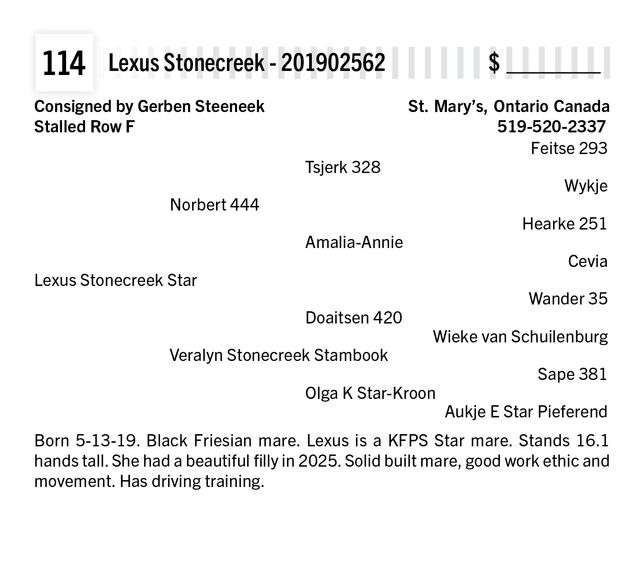 Lexus Stonecreek Star