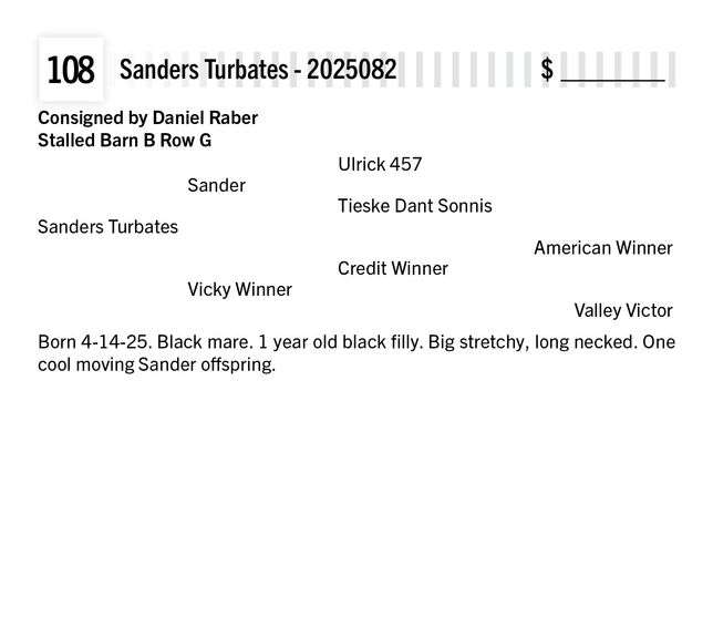 Sanders Turbates