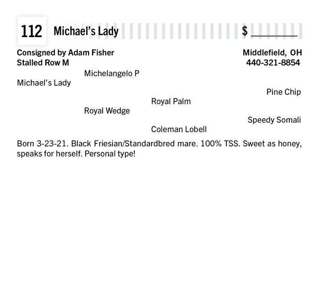 Michael’s Lady