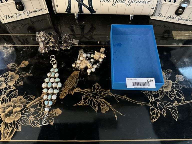 Jeweled bracelets