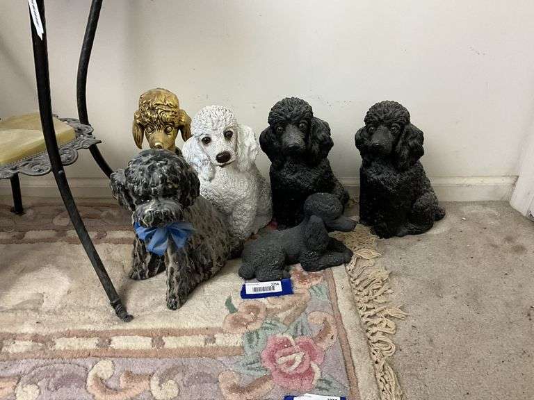 Poodle figures