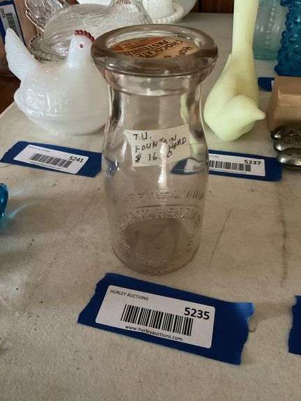 Milk bottle: Fountainhead Dairy/ Hagerstown MD
