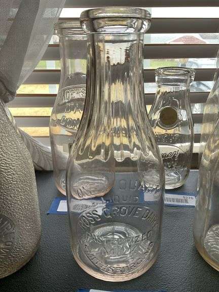Milk bottle: Ross Grove Dairy/ Smithsburg MD