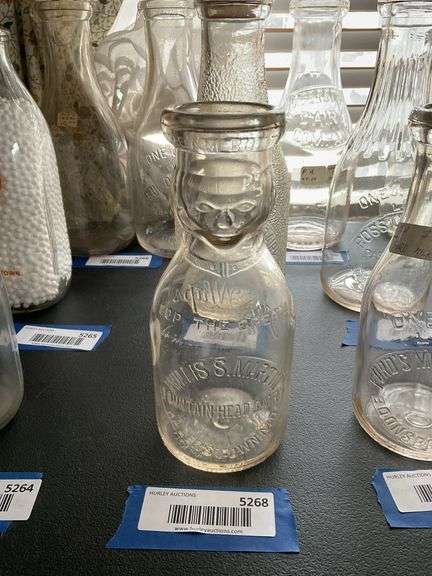 Milk bottle: baby face cream top Willis S. Martin/ Fountainhead Dairy/ Hagerstown MD