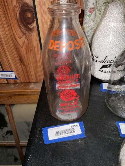 Milk bottle: Red Seal Milk/ Hagerstown MD