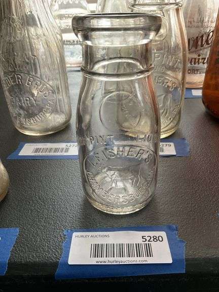 Milk bottle: Leisher's/ Chambersburg PA