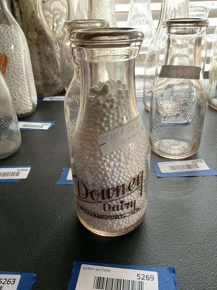 Milk bottle: Downey Dairy/ Williamsport MD