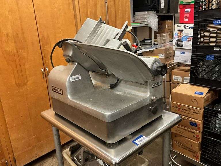 Hobart commercial slicer model 1712