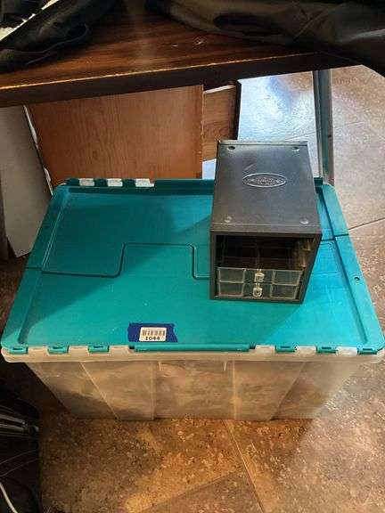 Tote & contents, Craftsman  caddy