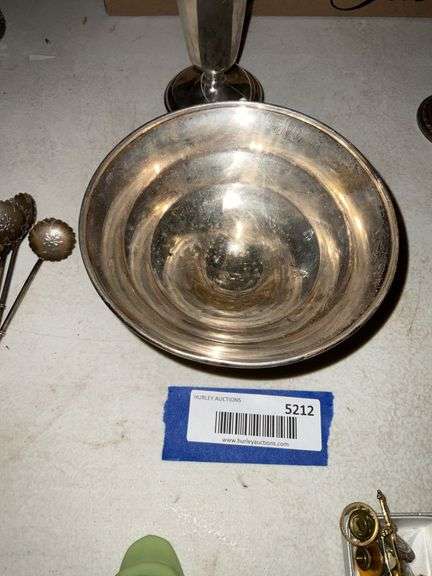 Weighted sterling bowl