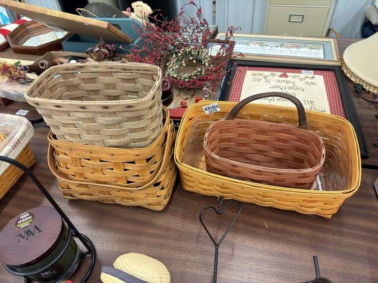 Longaberger baskets, some are not Longaberger