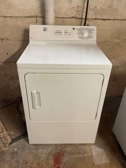 GE Profile dryer model: DPXQ473E0WW