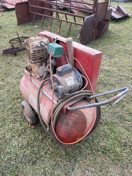 Old Farm and Family Center air compressor